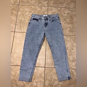 Levi's High-Rise Light Blue Mom Jeans